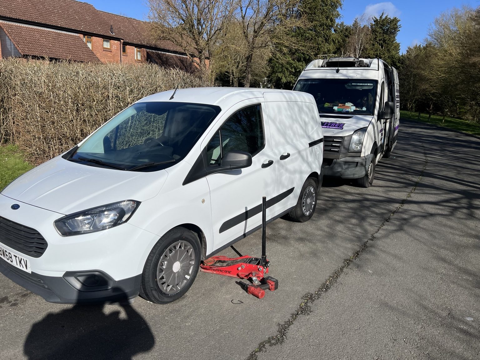 Emergency tyre work in Purley